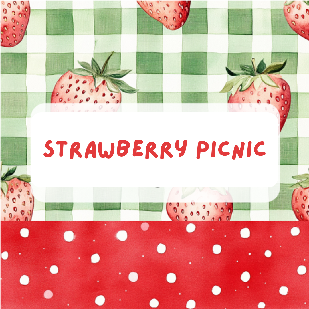 Collared Shirt – Strawberry Picnic