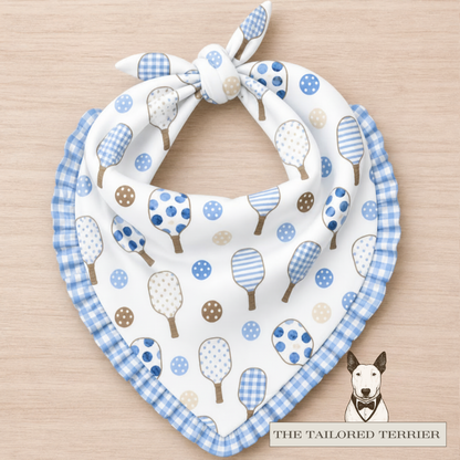 Ruffled Bandana - Pickleball Pals