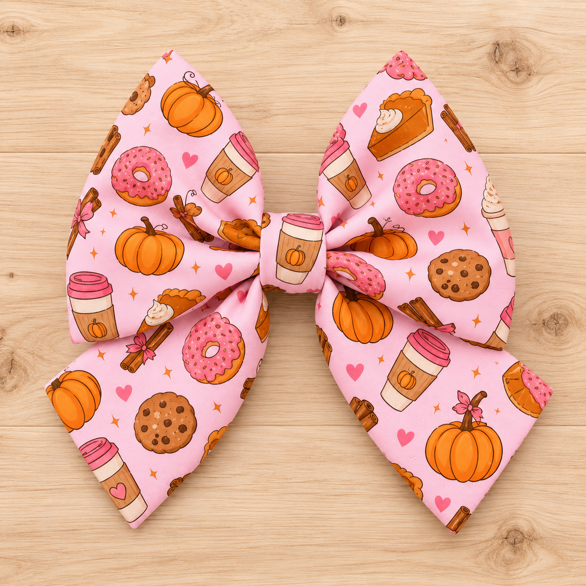 Neck Bow – Pumpkin Spice
