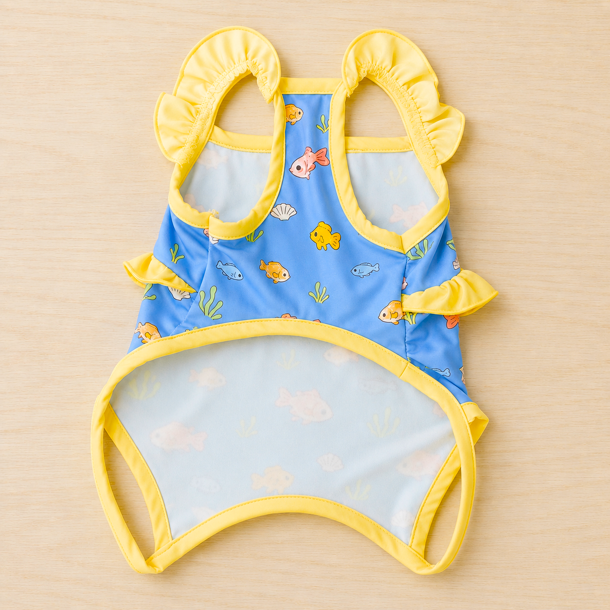 Ruffled Swimsuit - Under The Sea