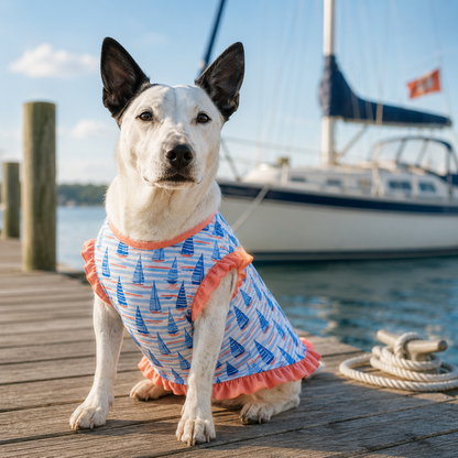 Ruffled Shirt – Sail Away