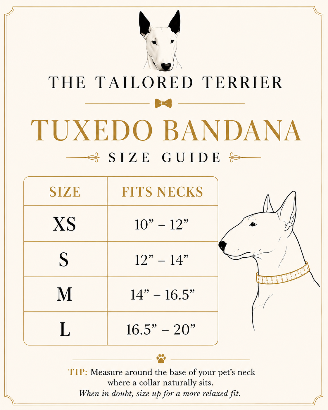 Tuxedo Bandanas