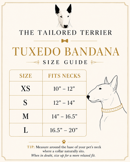 Tuxedo Bandanas