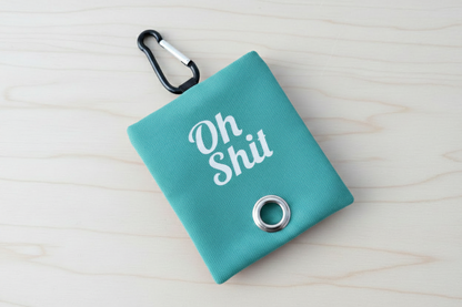 Teal on wood